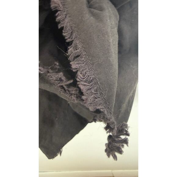 Sea New York Womens Casey Long Sleeve Raw Hem Fit & Flare Black Midi Dress 2 - Picture 9 of 11